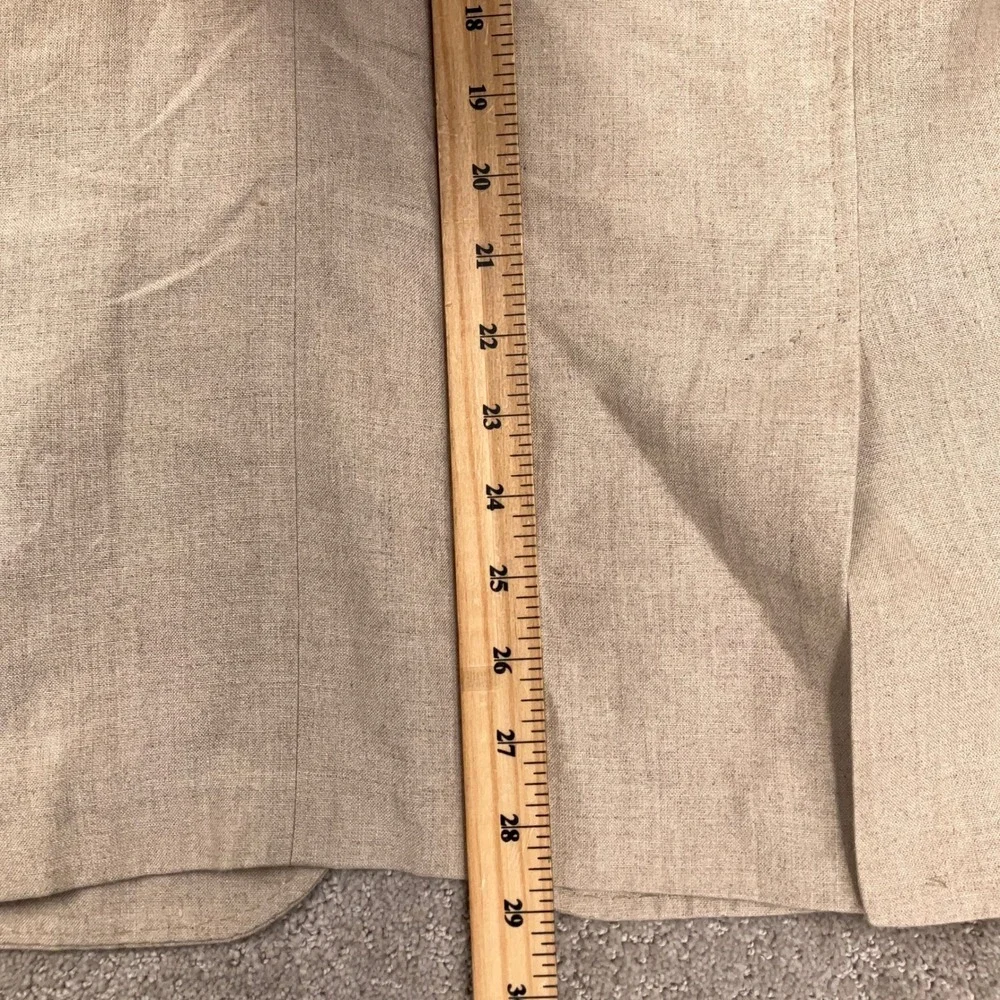 Tommy Bahama Blazer Mens M/44R Beige‎ Linen Tropical Lightweight Neutral Jacket